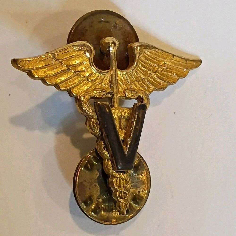 Vintage US Army Veterinary Corps Officer Pin